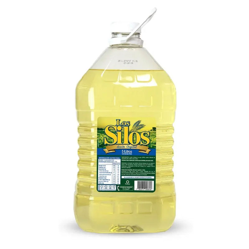 Aceite vegetal 5 litros - Los Silos