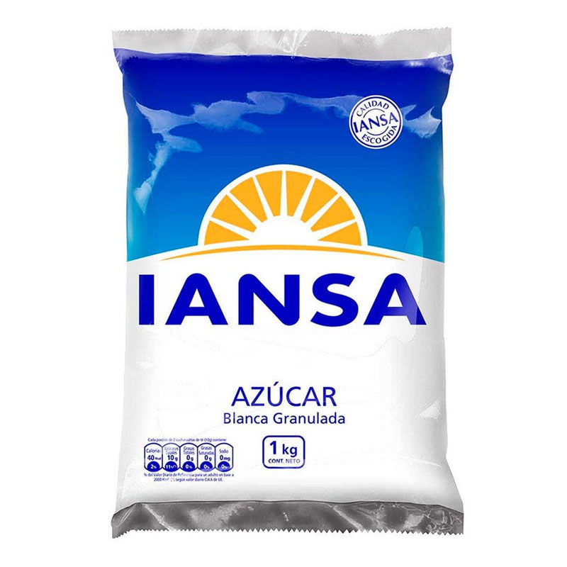 Azúcar granulada 1 kg - Iansa