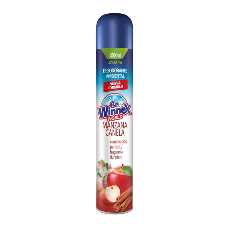 Desodorante Ambiental Manzana Canela - 400 ml - Winnex