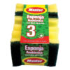 Esponja Anatómica Acanalada x 3 unidades - Manlac